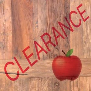 🍎 CLEARANCE SALE - Look for Apples🍎